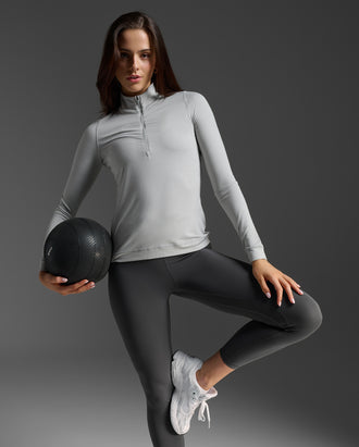 Flex 1/2 Zip Long Sleeve