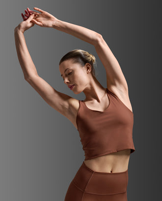 Fluid Longline Bra